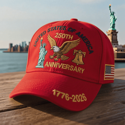 Eagle & Liberty – United States 250th Anniversary Hat