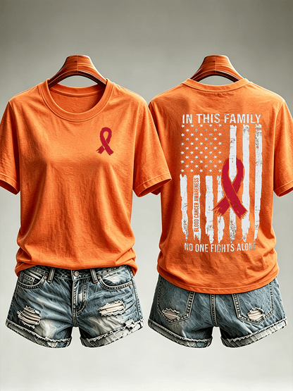 Women's Blood Cancer Awareness Shirt