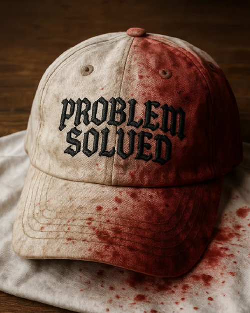 Limited Edition Unisex Dark Blood Stain Halloween Baseball Cap
