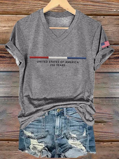 Women's America 250th Anniversary  T-shirt