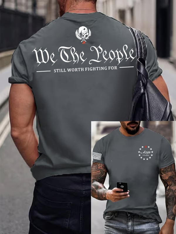Men's US 250th “We The People” Limited Edition Shirt