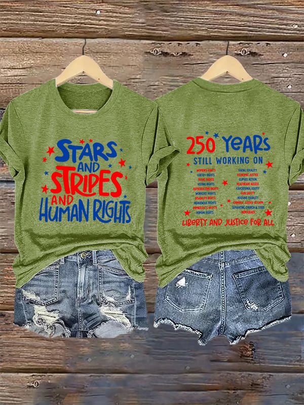 Women's  Round-Neck 250 YeAR'S STILL WORKING ON Printed T-Shirt