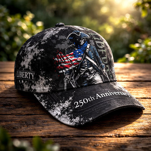 Vintage Distressed “Liberty 250th Anniversary” Baseball Cap