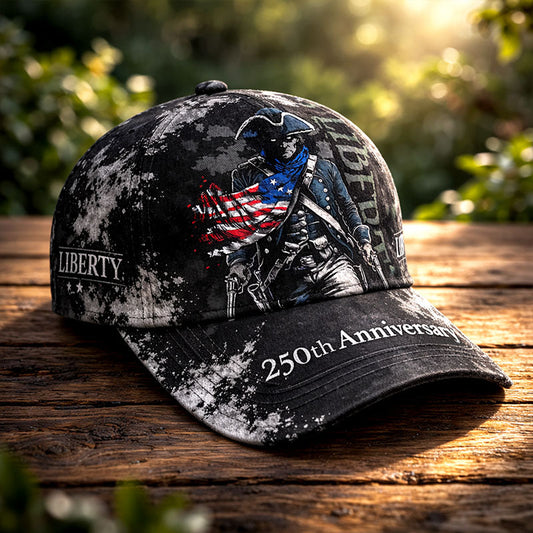 Vintage Distressed “Liberty 250th Anniversary” Baseball Cap