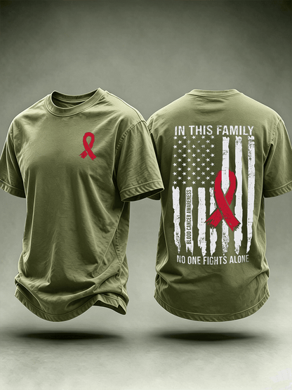 Men's Blood Cancer Awareness Shirt