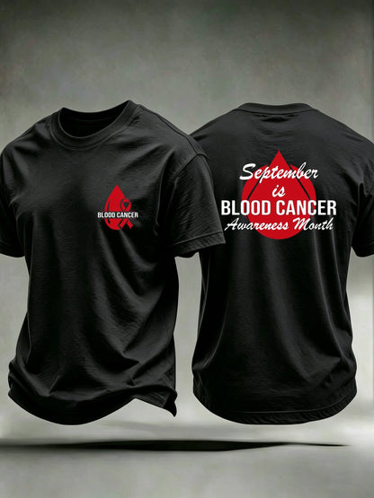 Men's Blood Cancer Awareness Short-Sleeve T-Shirt