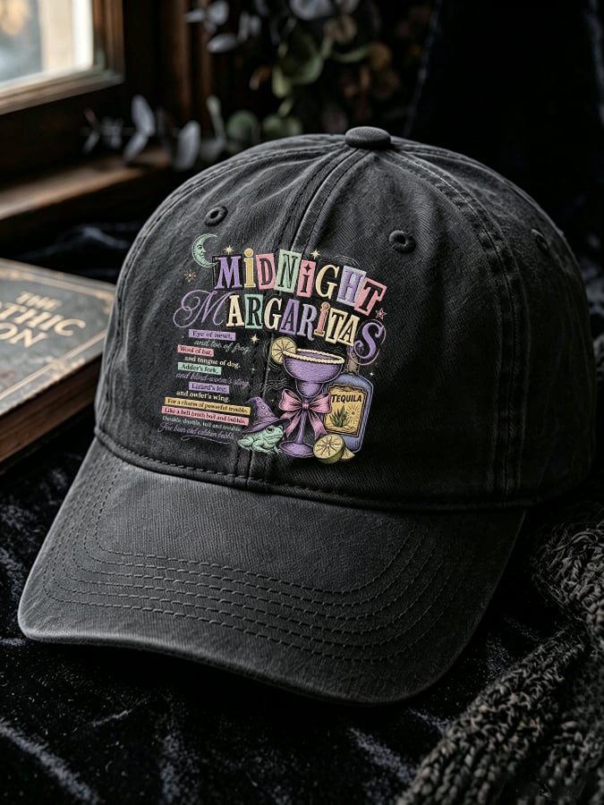 Unisex Midnight Margaritas Printed Hat