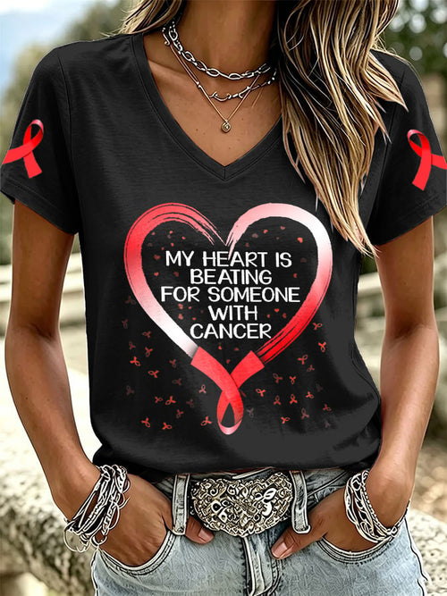 Women's Casual Print Short-Sleeve T-Shirt