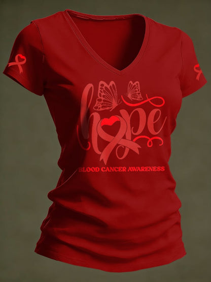 Women's Casual Print Short-Sleeve T-Shirt