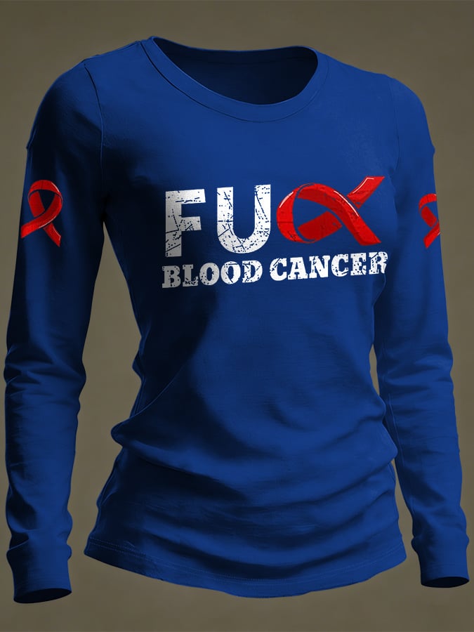Women's Casual Print Long-Sleeve T-Shirt