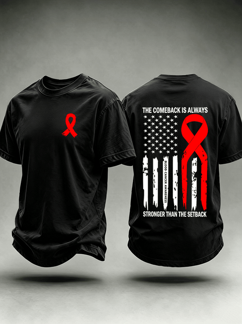 Men's  THE COMEBACK IS ALWAYS Print T-Shirt