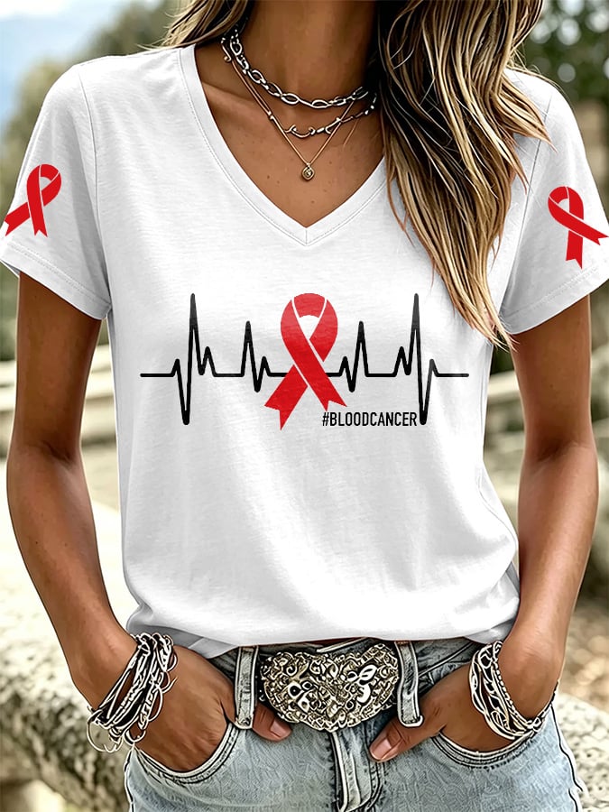 Women's Casual Print Short-Sleeve T-Shirt