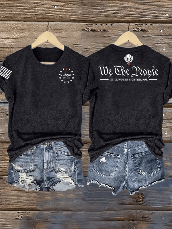 Women's  US 250th “We The People” Limited Edition Shirt