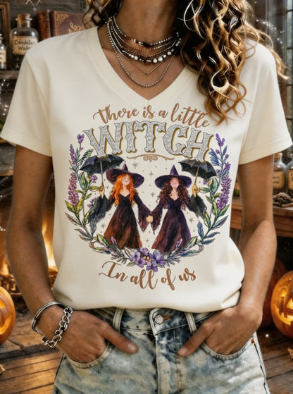 There Is A Little Witch In All Of Us T-Shirt