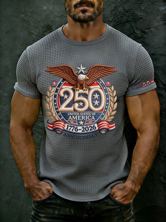 Men's American 250th Anniversary Print Top