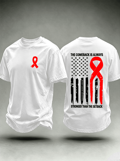 Men's  THE COMEBACK IS ALWAYS Print T-Shirt