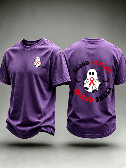 Men's BLOOD CANCER Print T-Shirt