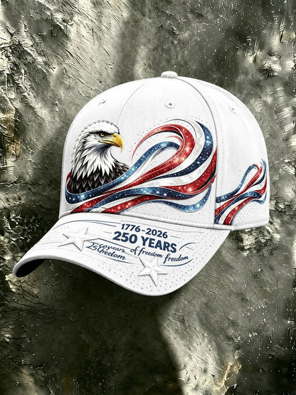 Unisex U.S. 250th Anniversary Printed Baseball Cap