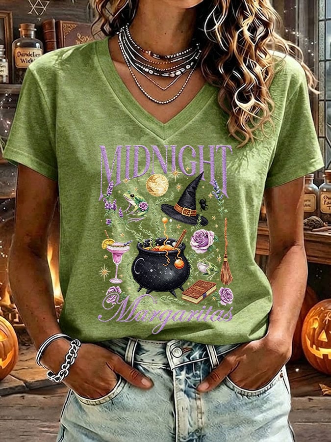 Women's Midnight Margaritas Print T-shirt