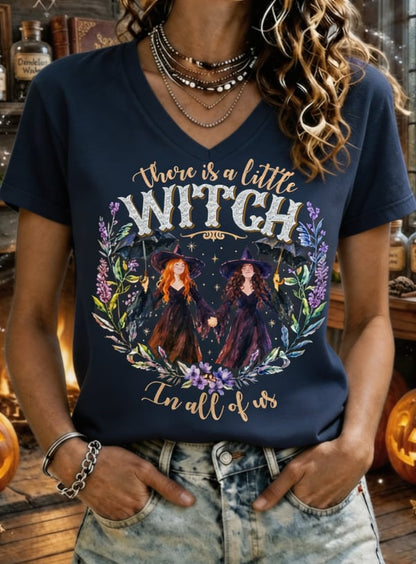 There Is A Little Witch In All Of Us T-Shirt