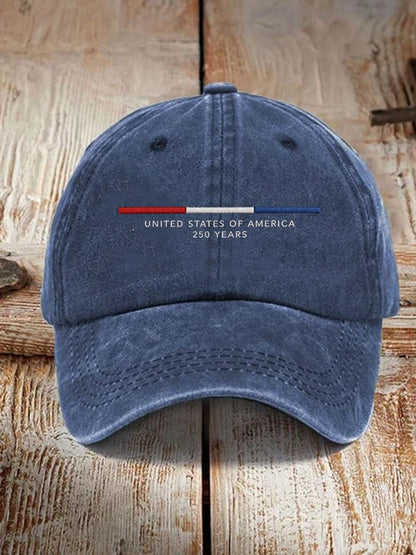 Unisex United States 250TH Anniversary Baseball Cap