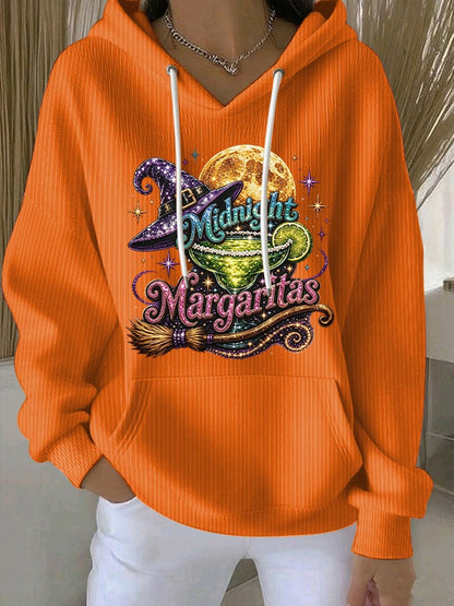 Women's Midnight Margaritas Print Casual Sweatshirt