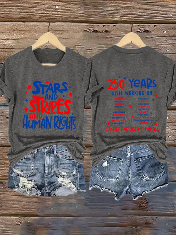 Women's  Round-Neck 250 YeAR'S STILL WORKING ON Printed T-Shirt