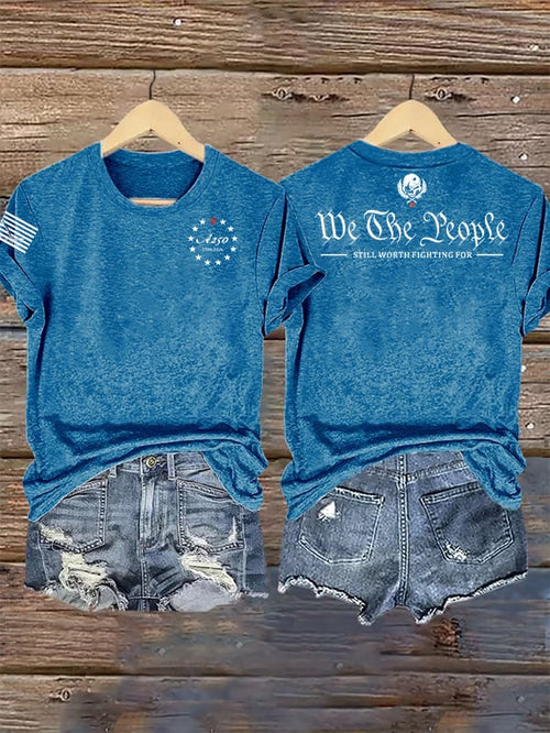 Women's  US 250th “We The People” Limited Edition Shirt