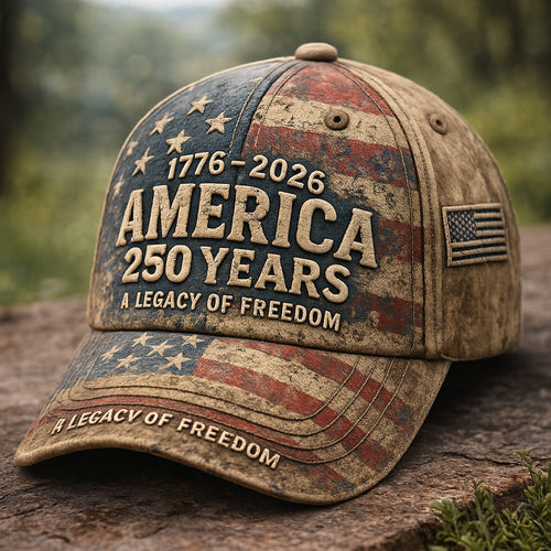 250th Anniversary of the United States Printed Casual Hat