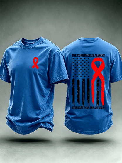 Men's  THE COMEBACK IS ALWAYS Print T-Shirt