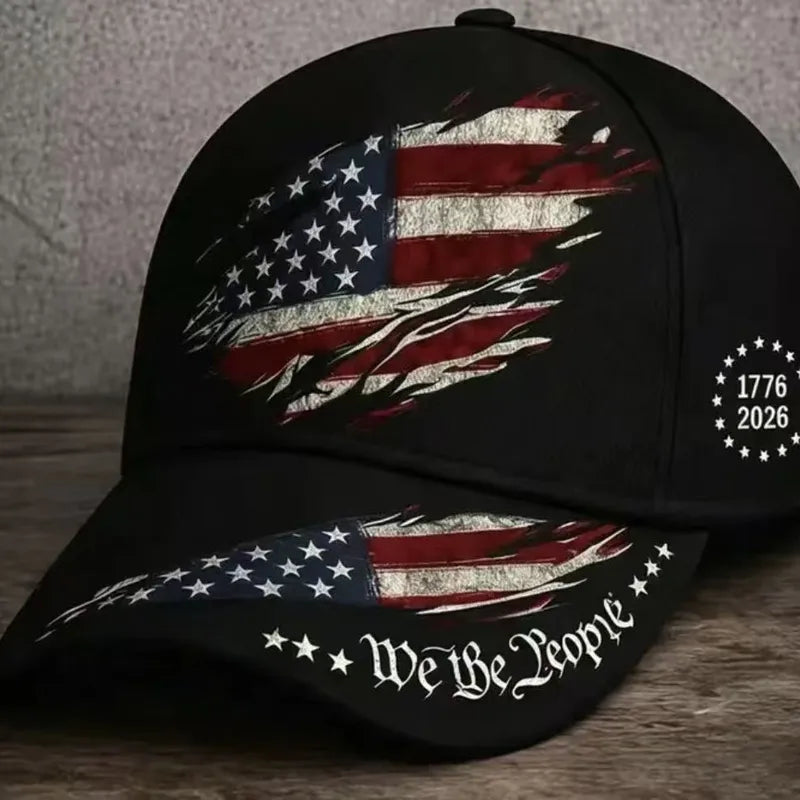 US 250th Anniversary Art Print Casual Hat