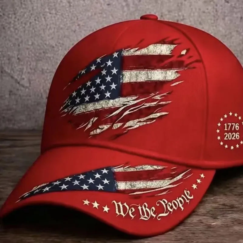 US 250th Anniversary Art Print Casual Hat