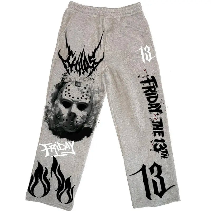 Unisex Ghost Face SLASHERS "BAGGY" Sweat Pants