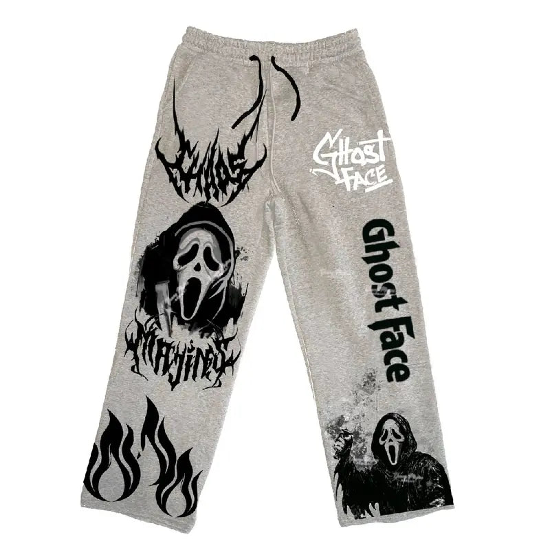 Unisex Ghost Face SLASHERS "BAGGY" Sweat Pants