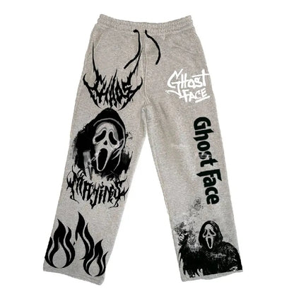 Unisex Ghost Face SLASHERS "BAGGY" Sweat Pants