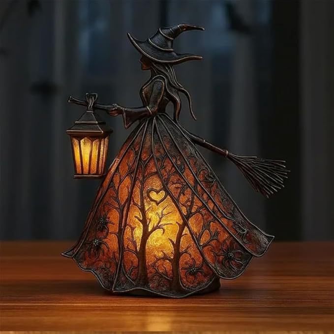👻Witch/Ghost Desktop Lamp for Indoor Bedroom