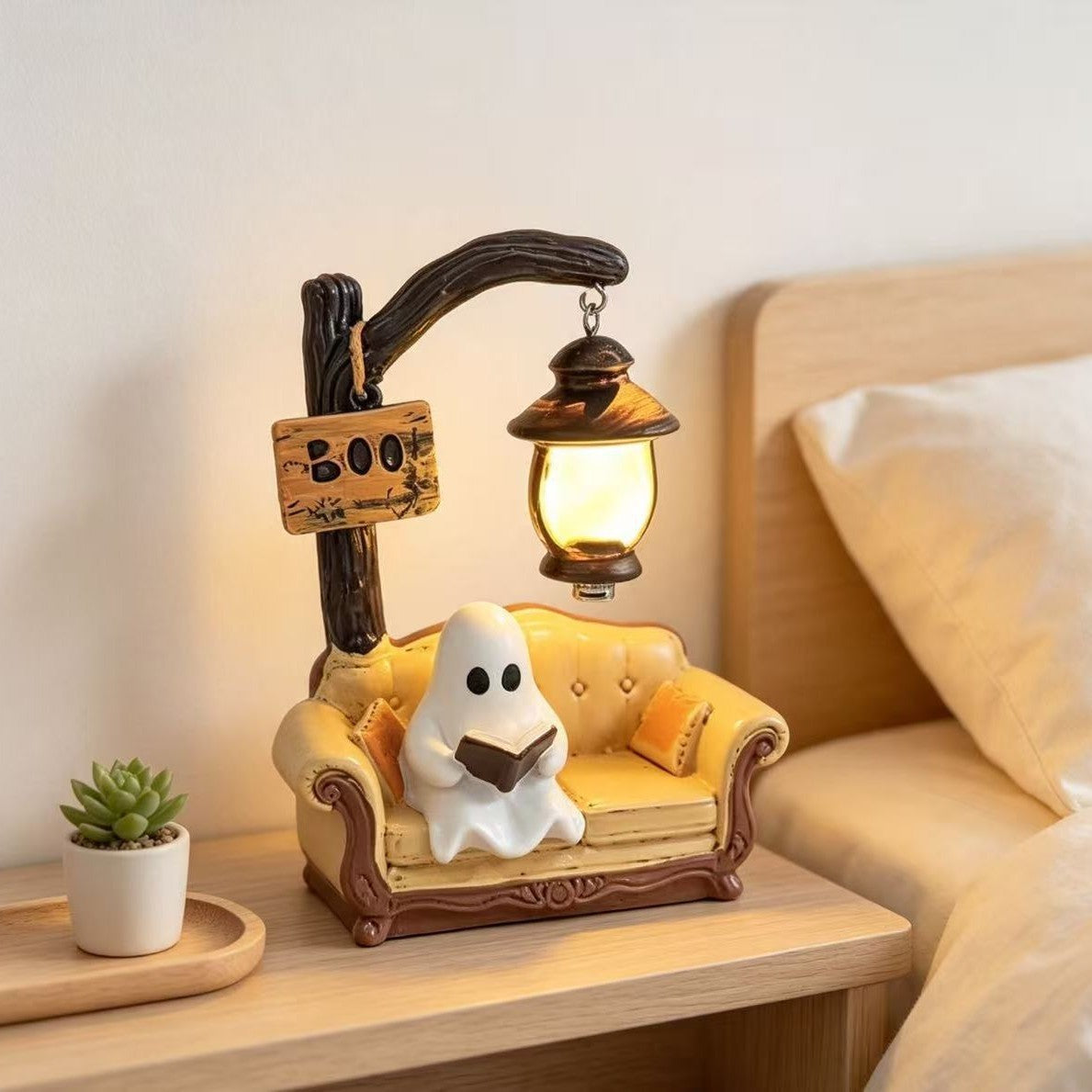 👻Witch/Ghost Desktop Lamp for Indoor Bedroom