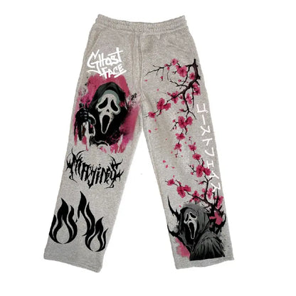 Unisex Ghost Face SLASHERS "BAGGY" Sweat Pants