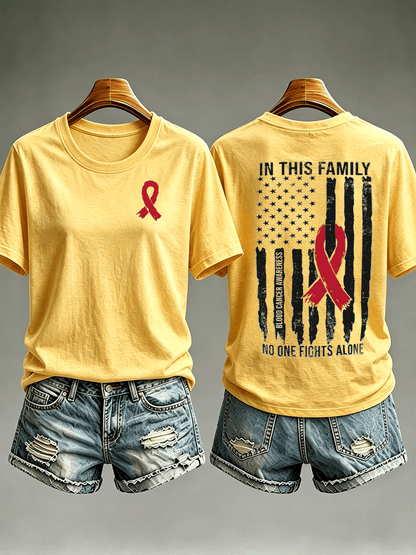 Women's Blood Cancer Awareness Shirt