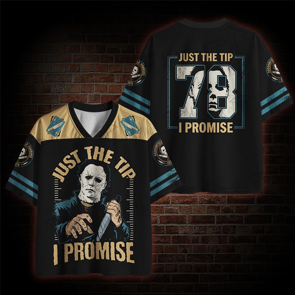 Just The Tip I Promise Mesh Jersey