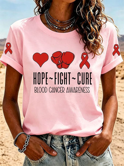 Women's Casual Print Short-Sleeve T-Shirt