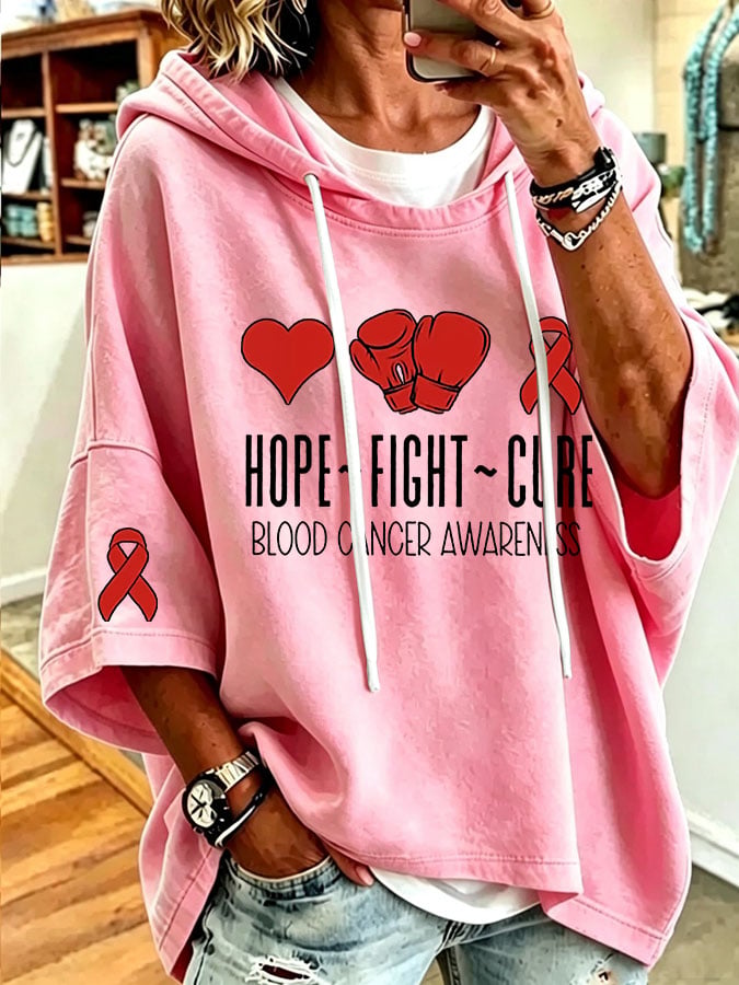 Women's Casual Printed Loose Sweatshirt
