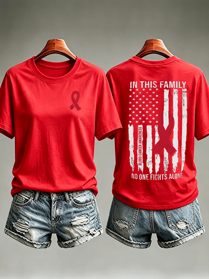 Women's Blood Cancer Awareness Shirt