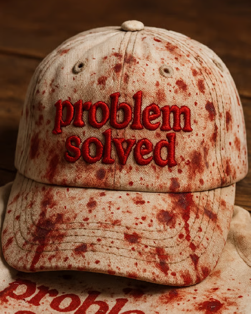 Limited Edition Unisex Dark Blood Stain Halloween Baseball Cap