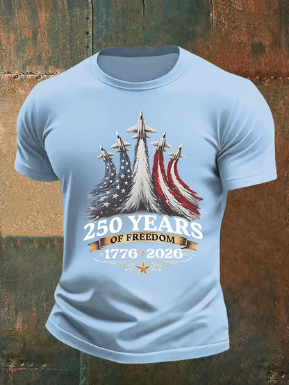 Men's   250 YEARS OF FREEDOM Print T-Shirt