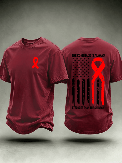 Men's  THE COMEBACK IS ALWAYS Print T-Shirt