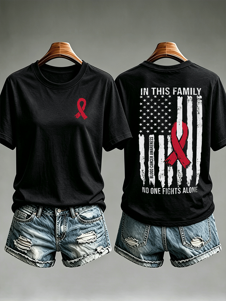 Women's Blood Cancer Awareness Shirt