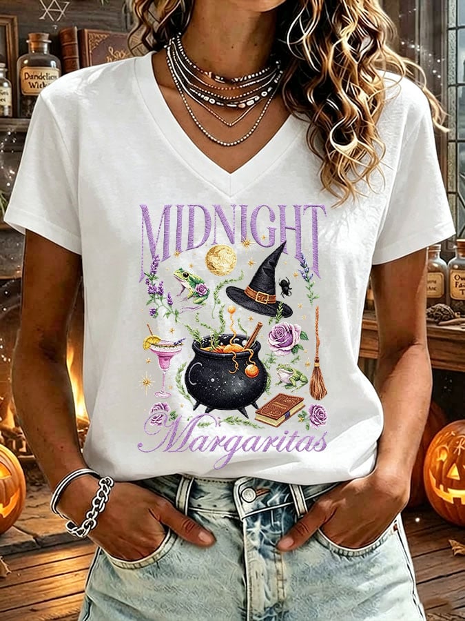 Women's Midnight Margaritas Print T-shirt