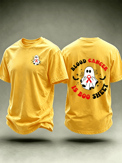 Men's BLOOD CANCER Print T-Shirt