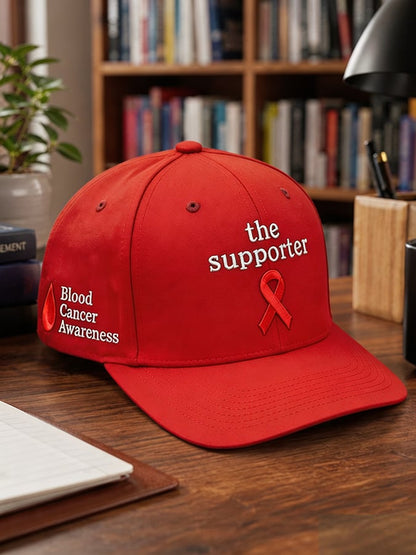 Blood Cancer Awareness Printed Baseball Cap